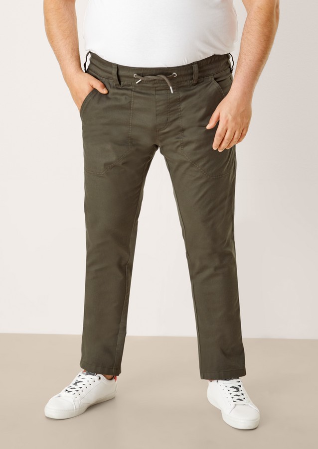 Men Big Sizes | Relaxed Fit: trousers with a drawstring - QY98893