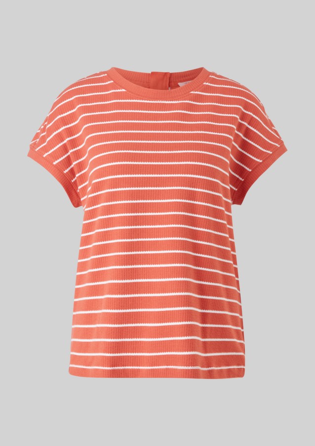 Damen Shirts & Tops | T-Shirt mit überschnittener Schulter - IV49352
