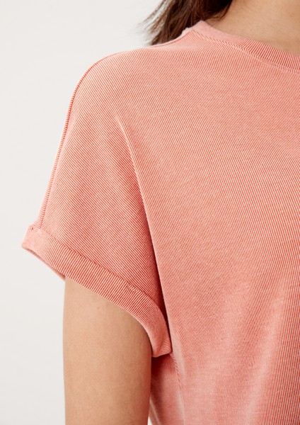 Damen Shirts & Tops | Shirt mit überschnittenen Schultern - QP81140