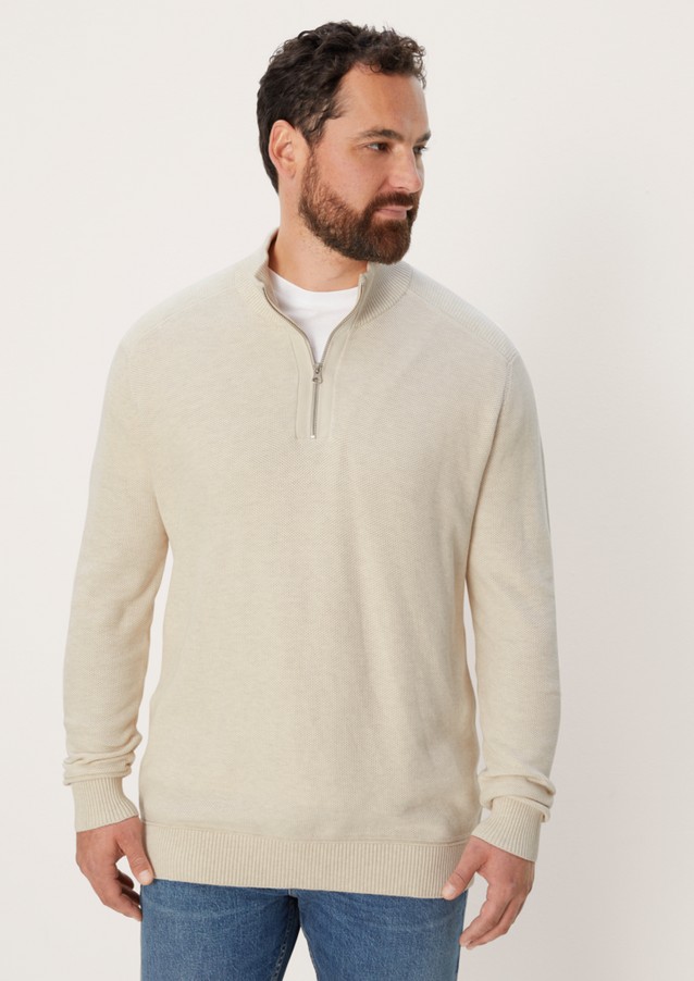 Men Big Sizes | Textured knit jumper - IT53929