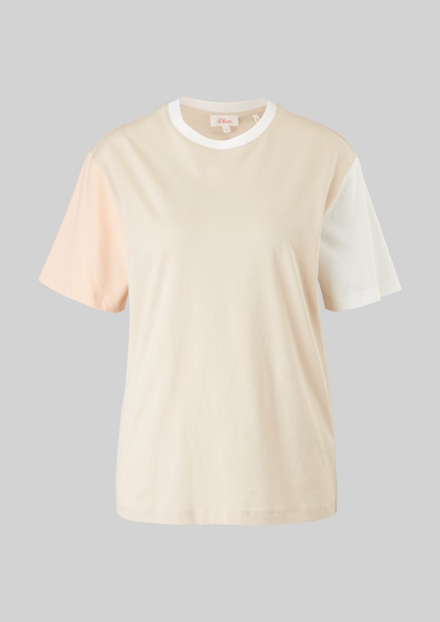 Damen Shirts & Tops | T-Shirt mit Colour Blocking - NC14845