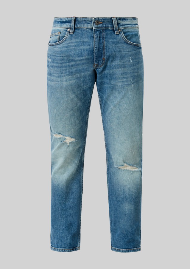 Hommes Jeans | Slim : jean au look usé - CB10347