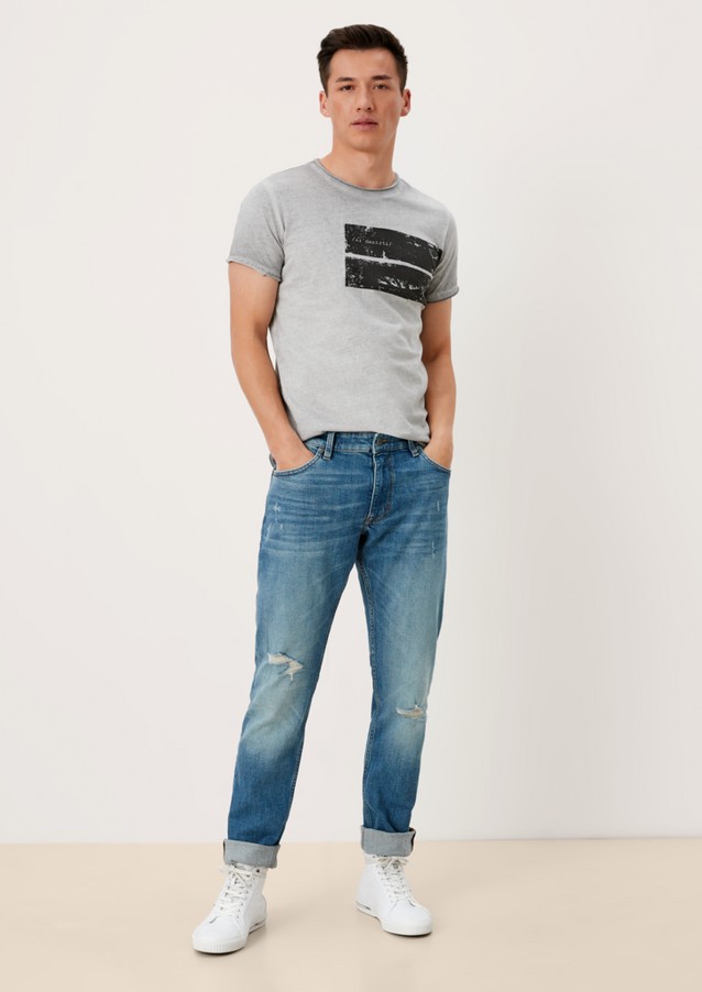 Men Jeans | Slim: vintage-style jeans - UX32525