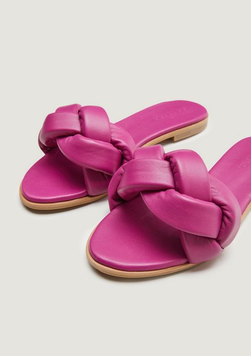 Leather sandals from comma