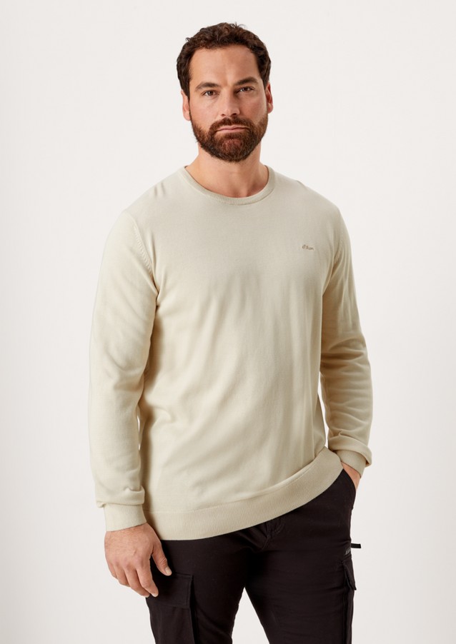 Men Big Sizes | Soft fine knit jumper - XT11687