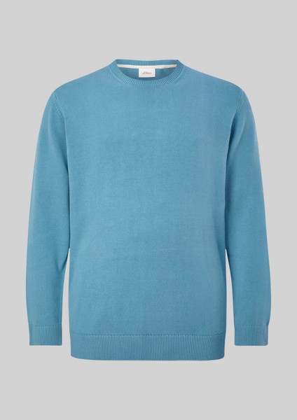 Men Big Sizes | Cotton knit jumper - II49506