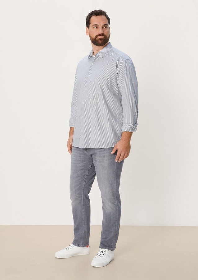 Hommes Big Sizes | Regular : chemise stretch à rayures - WU01653