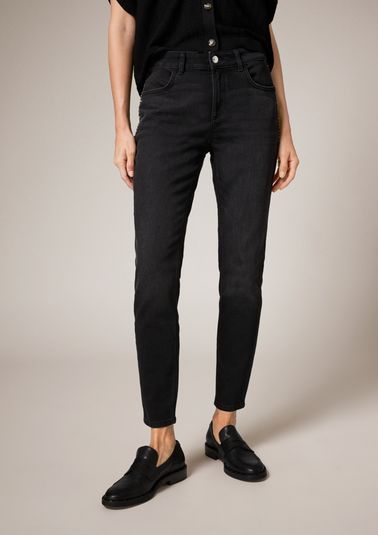 Slim: Jeans with studs from comma