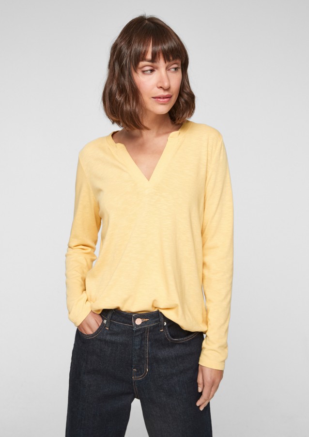 Damen Shirts & Tops | Flammgarnshirt in O-Shape - VJ84534