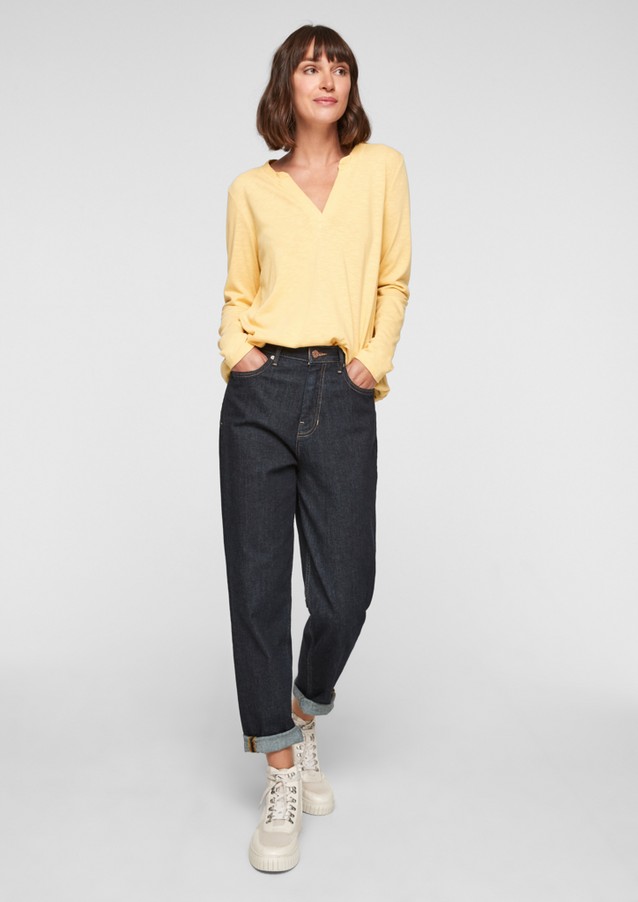 Damen Shirts & Tops | Flammgarnshirt in O-Shape - VJ84534