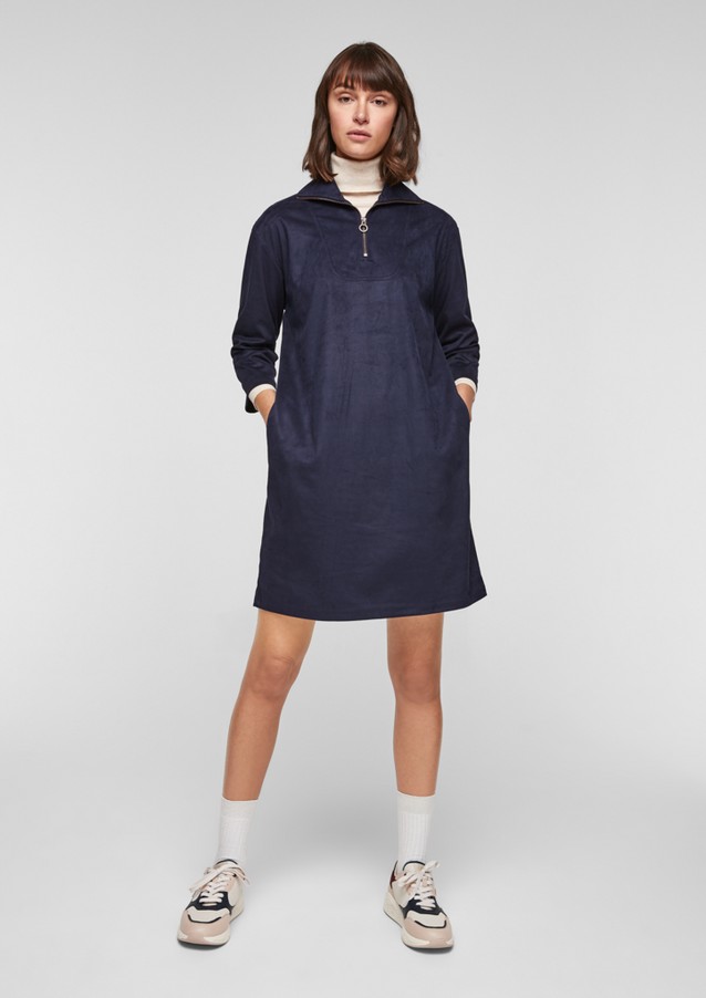 Femmes Robes | Robe à la texture de style velours - WB57533