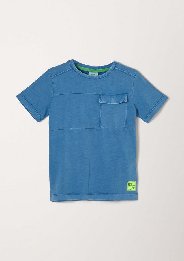 Junior Kids (sizes 92-140) | T-shirt with a breast pocket - MB89901
