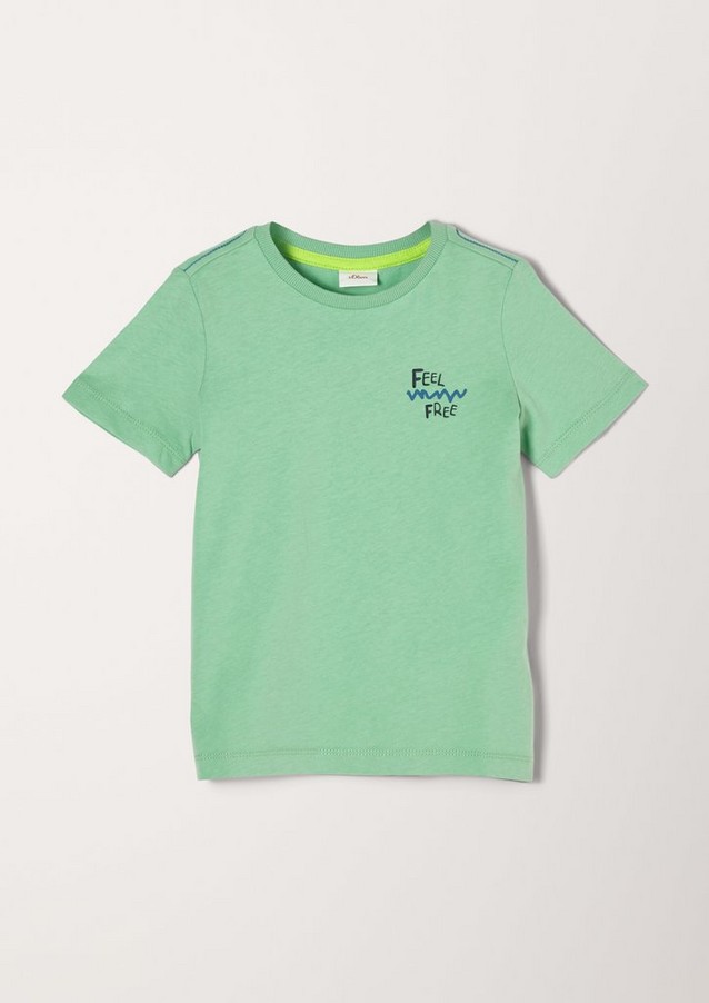 Junior Kids (Größen 92-140) | T-Shirt mit Print-Details - XJ62522
