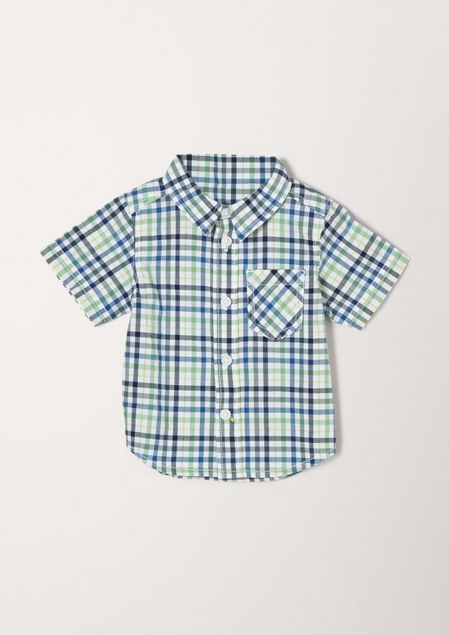 Junior Boys (sizes 50-92) | shirt with a check pattern - CY15252