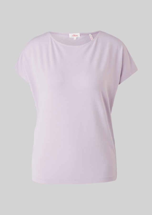 Femmes Shirts & tops | T-shirt en jersey de viscose mélangée - CB51632