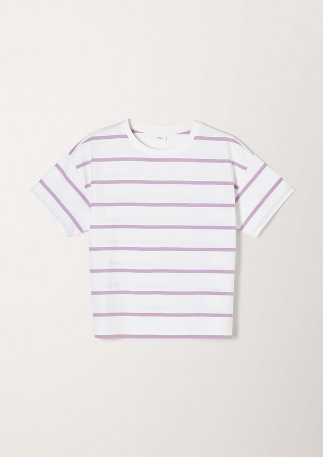Junior Teens (Größen 134-176) | Jerseyshirt mit Streifen - BU23802