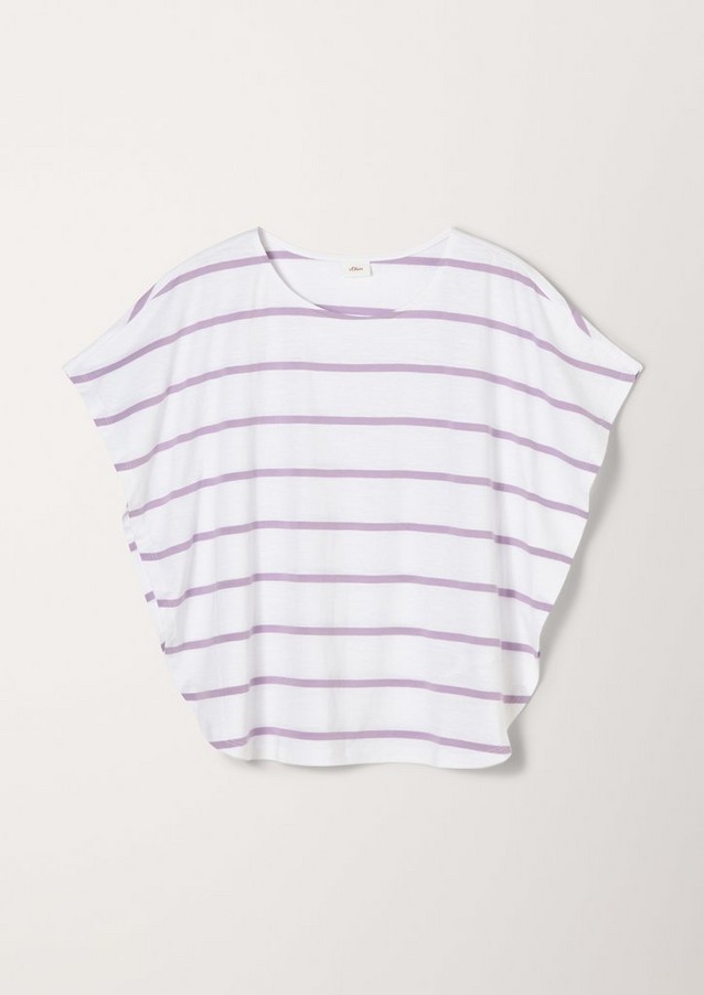 Junior Girls (sizes 134-176) | Top with a stripe pattern - WA10318