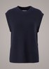 Fine knit sleeveless jumper from comma