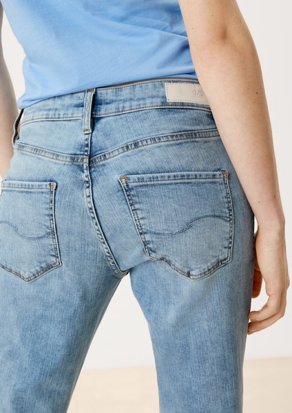 Femmes Jeans | Slim : jean au délavage clair - SG25855