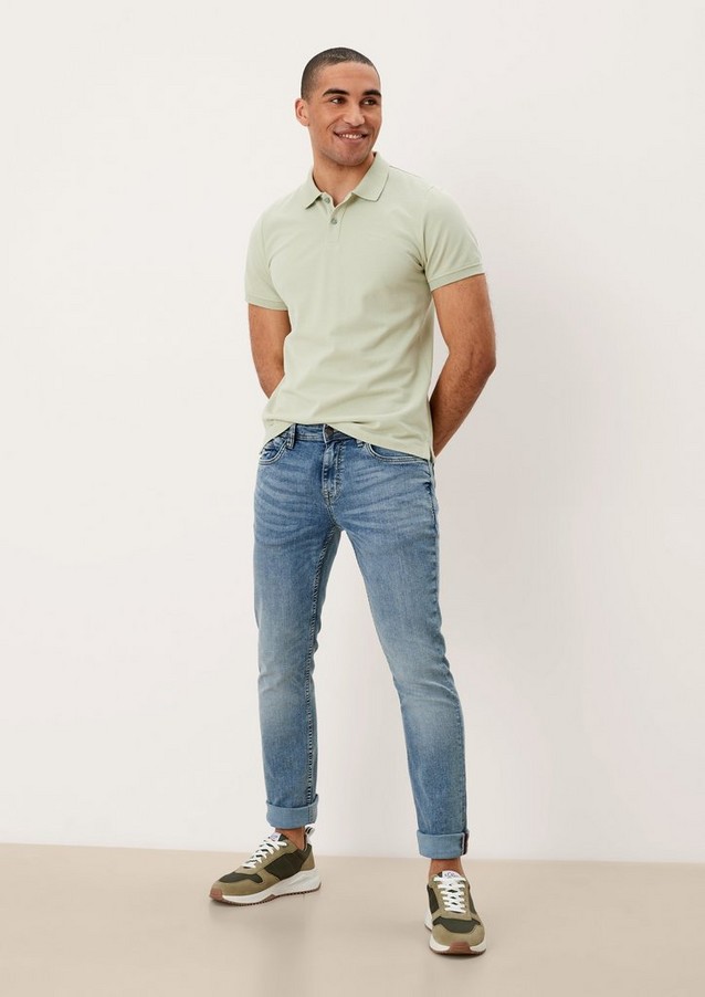 Men Jeans | Slim fit: jeans with a tapered leg - BG91121