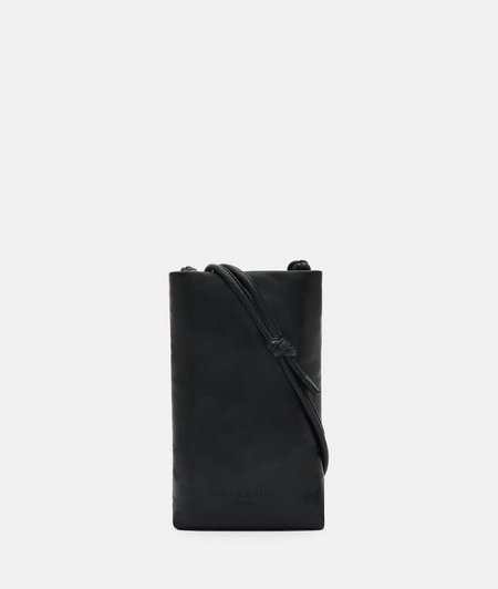Phone shoulder bag in soft leather from liebeskind