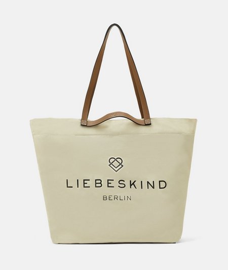 Large shopper in a nylon look from liebeskind
