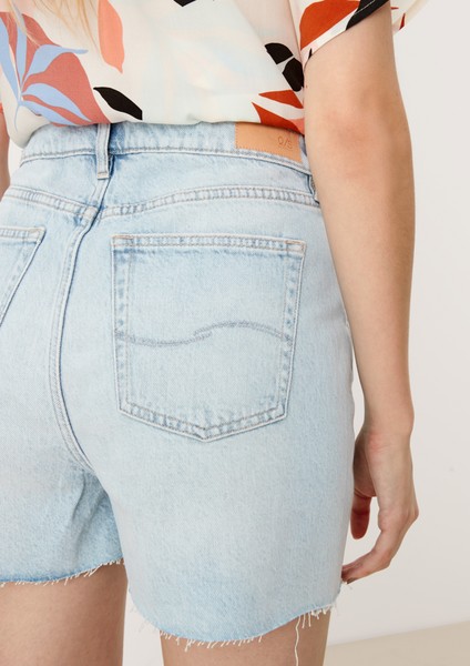Femmes Jeans | Short taille haute de coupe Mom Fit - HP18627