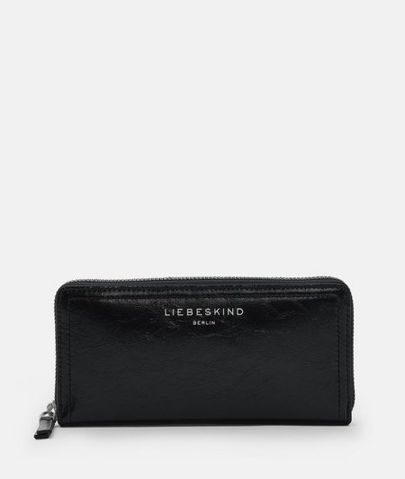 Crinkled leather purse from liebeskind