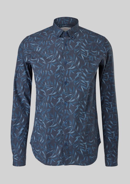 Hommes Chemises | Slim : chemise à imprimé all-over - BU92249