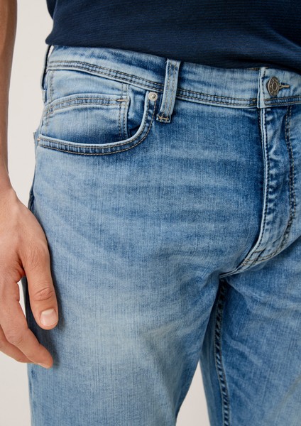 Hommes Jeans | Slim : jean au look usé - JS51831