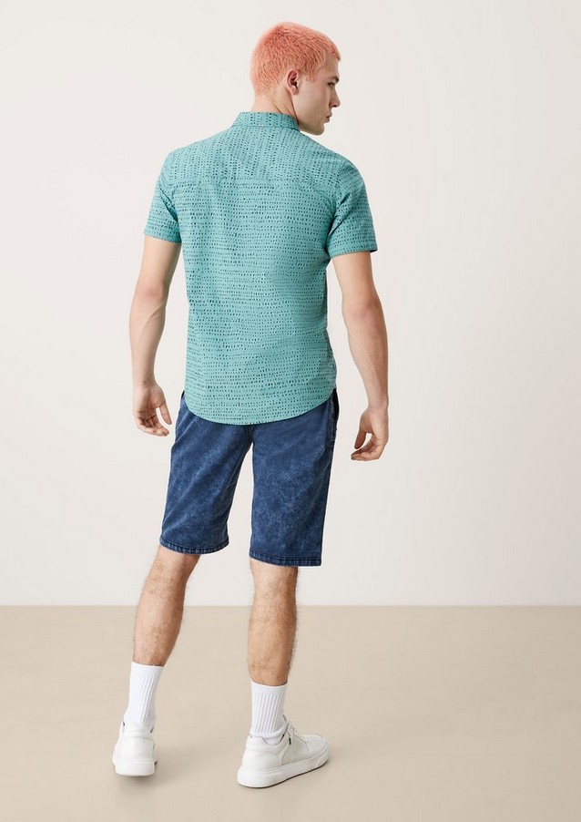 Hommes Chemises | Extra Slim : chemise à motif all-over - VW97245