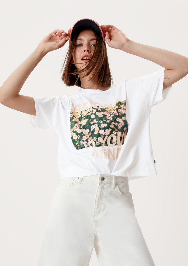 Damen Shirts & Tops | Jerseyshirt mit Frontprint - LD83444