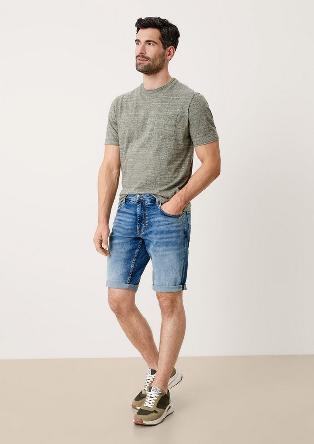 Hommes Shorts & Bermudas | Regular : bermuda en jean - QI10730