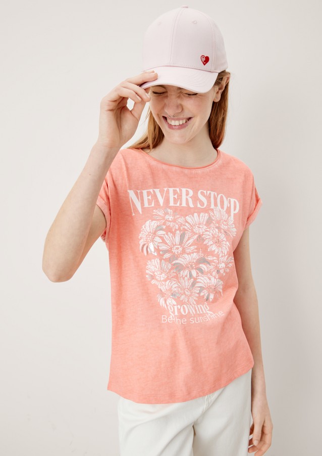 Damen Shirts & Tops | T-Shirt mit Frontprint - BT49047