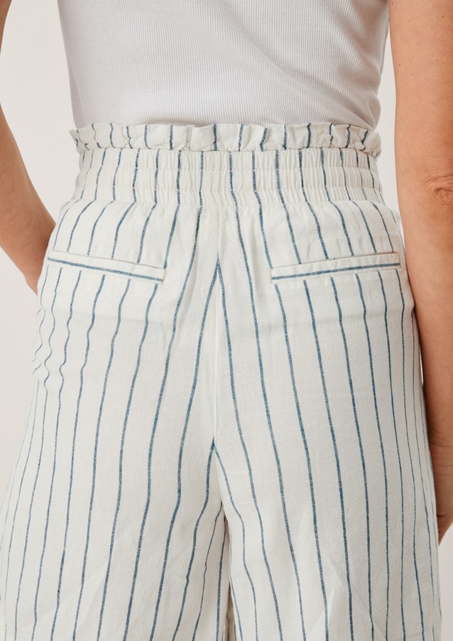 Femmes Pantalons | Regular : short à rayures tennis - NF28102
