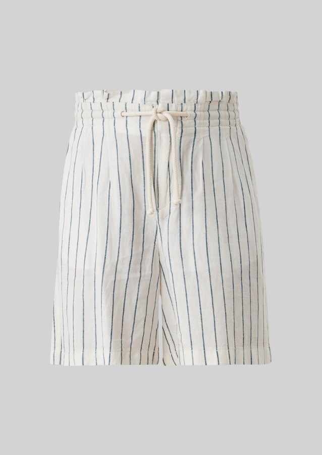 Femmes Pantalons | Regular : short à rayures tennis - NF28102