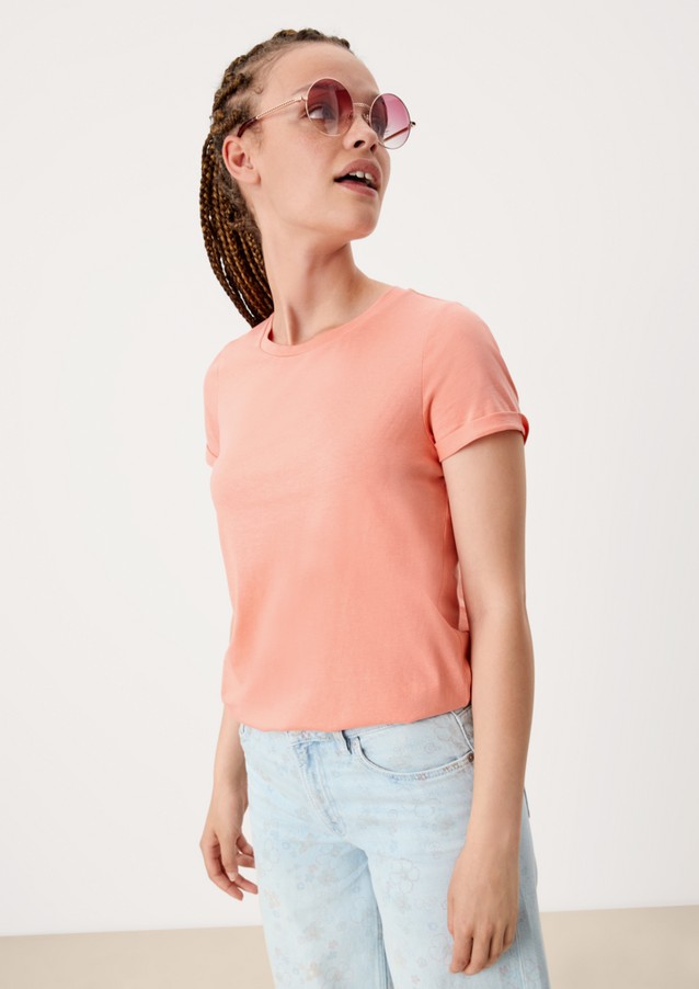 Damen Shirts & Tops | Jerseyshirt mit Umschlag - KJ04777