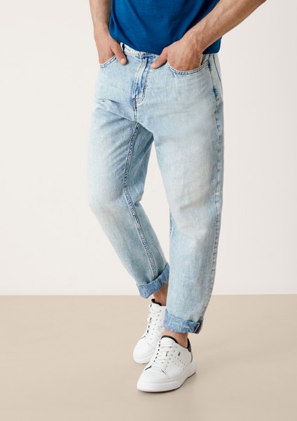 Hommes Jeans | Relaxed : jean à teneur en lin - GR89584