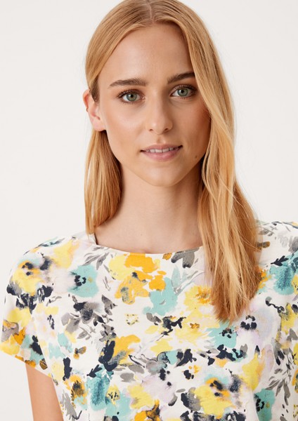 Damen Shirts & Tops | Top mit Allover-Print - AO21856