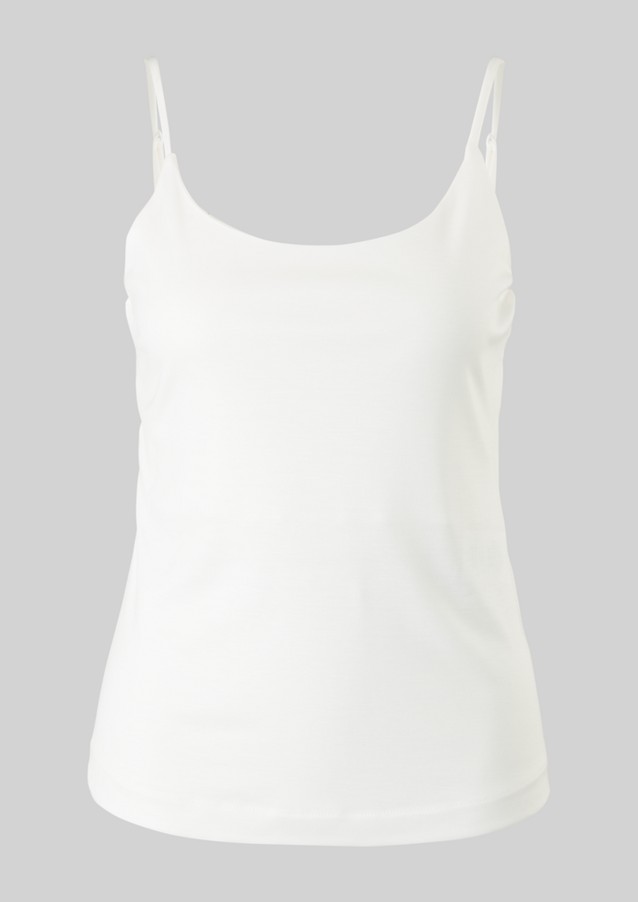 Damen Shirts & Tops | Basic-Top aus Lyocell - OJ33244