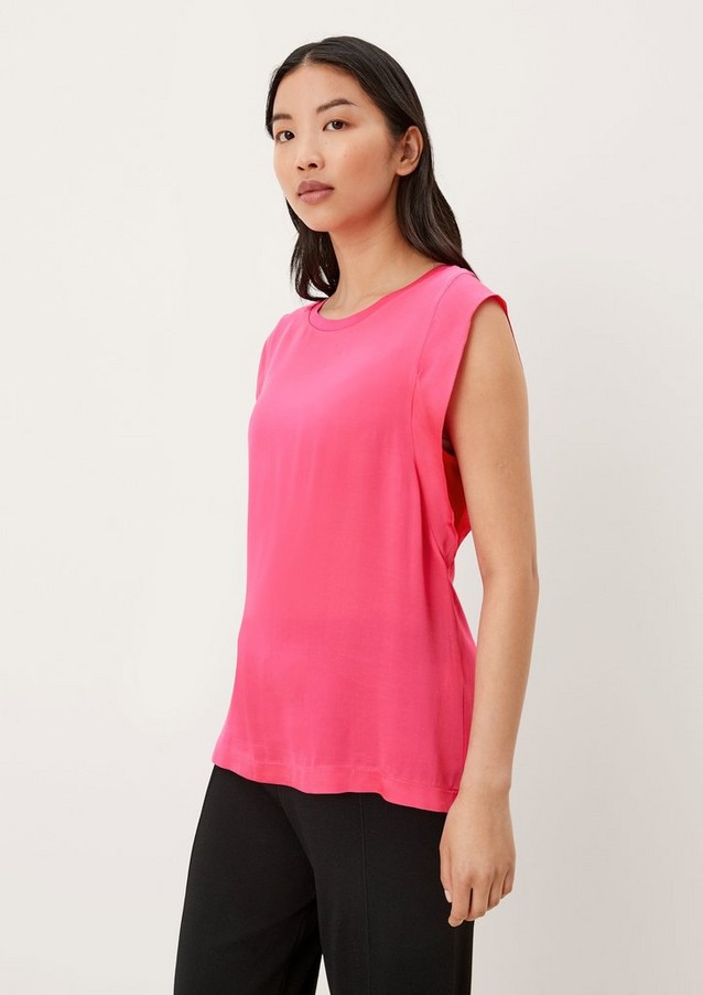 Damen Shirts & Tops | Blusenshirt aus Viskose - SD73444