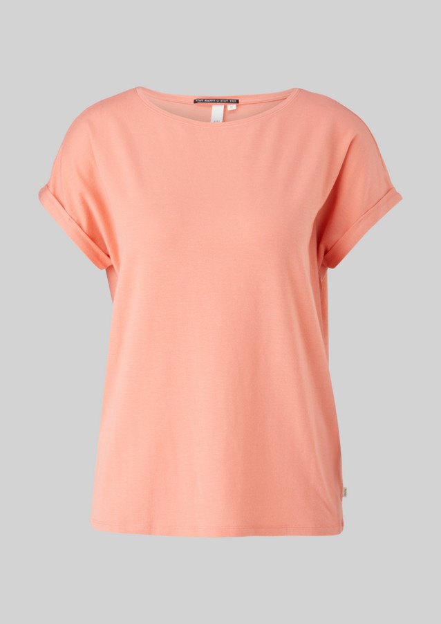 Femmes Shirts & tops | T-shirt en lyocell mélangé - SF22094