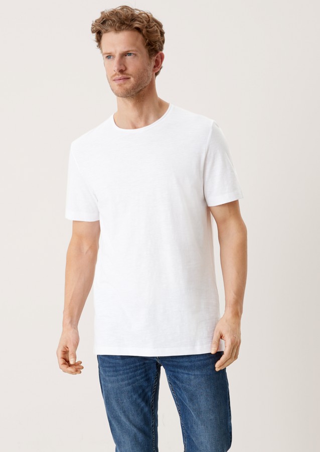 Hommes Basiques | T-shirt en jersey flammé - HU25265