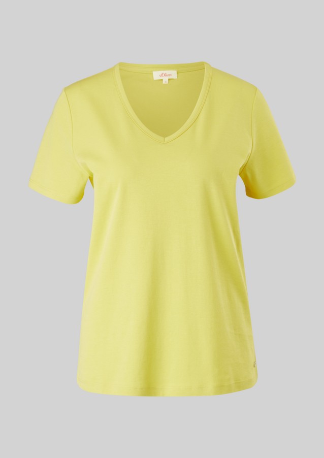 Damen Shirts & Tops | T-Shirt mit V-Ausschnitt - HL62992