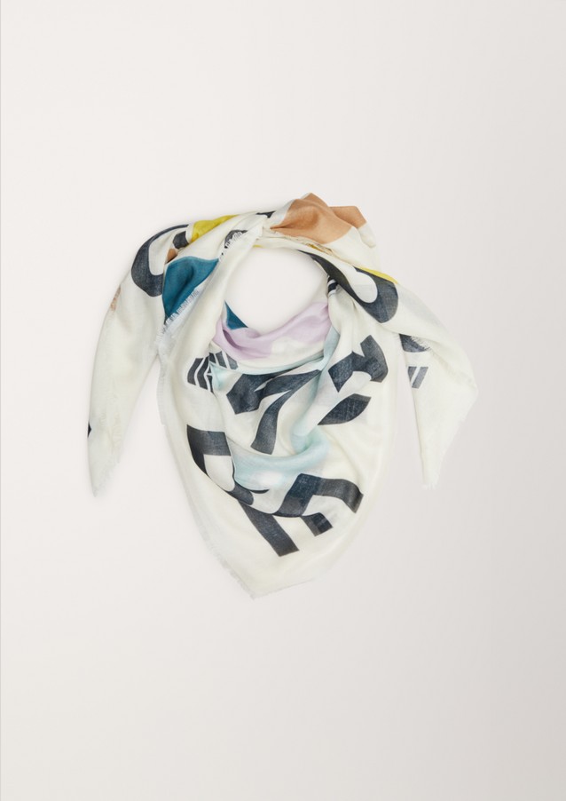 Women Scarves | Scarf with an all-over print - DN33846
