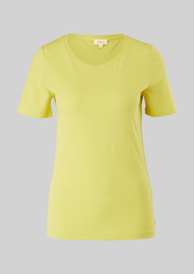 Damen Shirts & Tops | T-Shirt mit Rundhalsausschnitt - YA87565