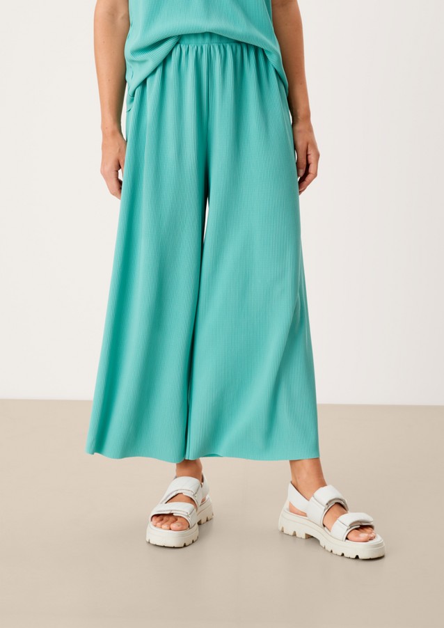 Women Trousers | Regular fit: Pleated culottes - FF52763
