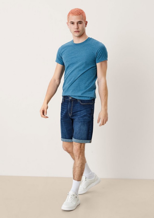 Men Bermuda Shorts | Regular: Denim shorts - NX28259
