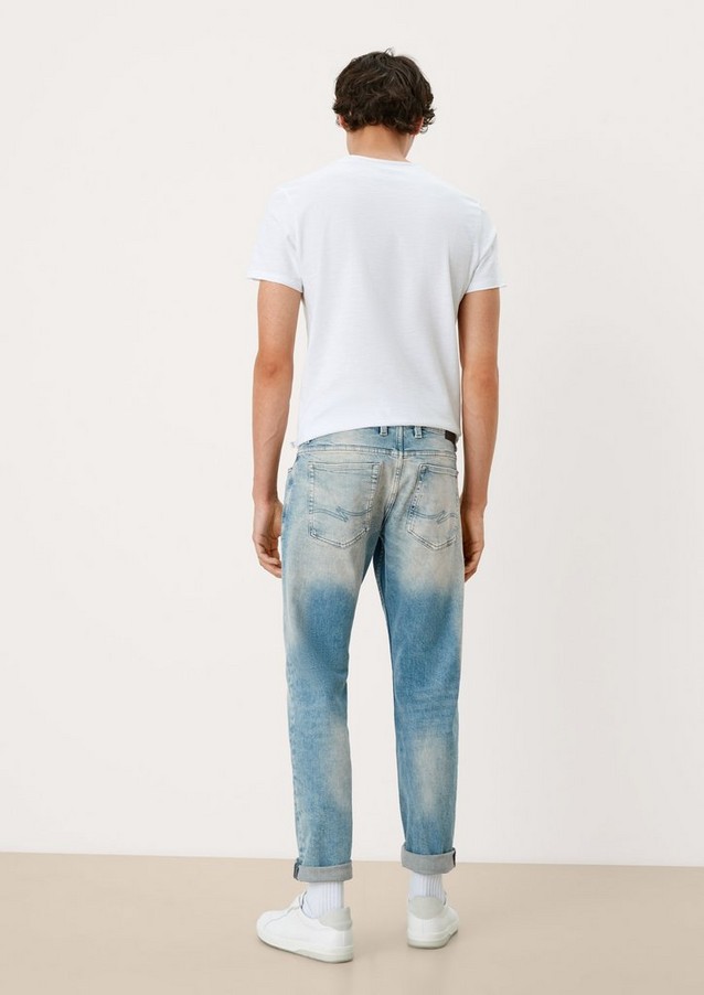 Hommes Jeans | Slim : jean délavé - DS93676