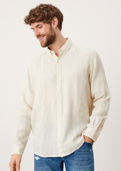 Hommes Chemises | Regular : chemise en lin - KR08665